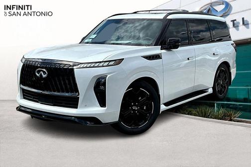 Radiant White 2026 INFINITI QX80 SPORT AWD