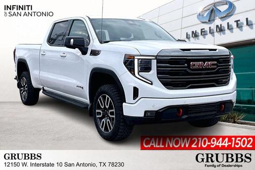 Summit White 2023 GMC Sierra 1500 AT4