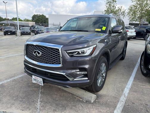Anthracite Gray 2024 INFINITI QX80 Luxe