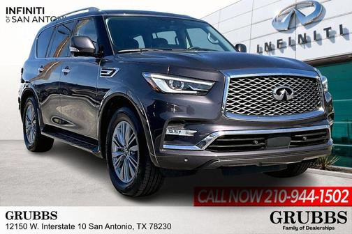 Anthracite Gray 2024 INFINITI QX80 Luxe