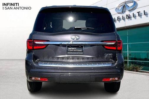 Anthracite Gray 2024 INFINITI QX80 Luxe