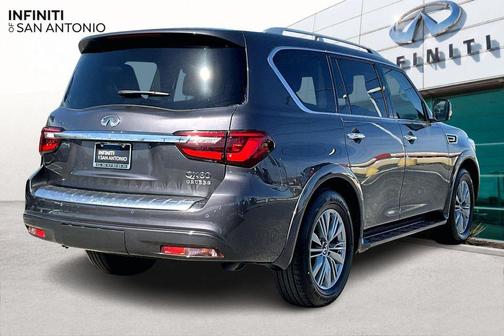 Anthracite Gray 2024 INFINITI QX80 Luxe