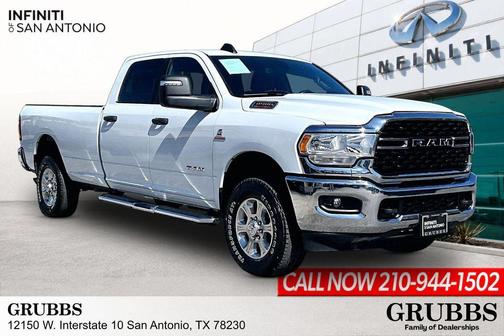 Bright White Clearcoat 2024 RAM 2500 Big Horn Crew Cab 4x4 8' Box