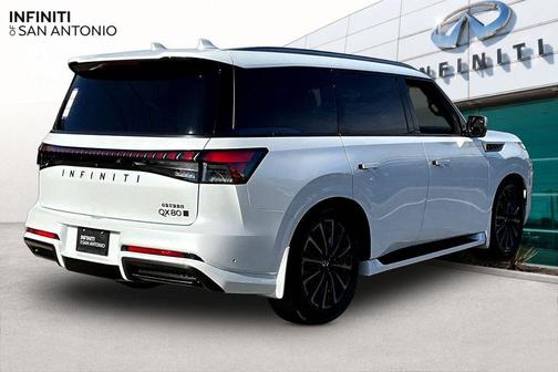 Radiant White 2026 INFINITI QX80 AUTOGRAPH AWD