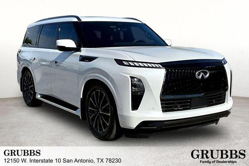 Radiant White 2026 INFINITI QX80 AUTOGRAPH AWD