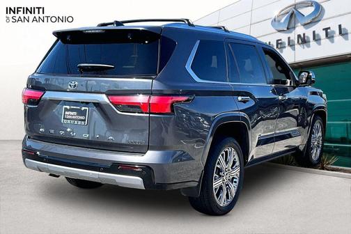 Magnetic Gray Metallic 2024 Toyota Sequoia Capstone