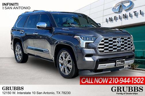 Magnetic Gray Metallic 2024 Toyota Sequoia Capstone