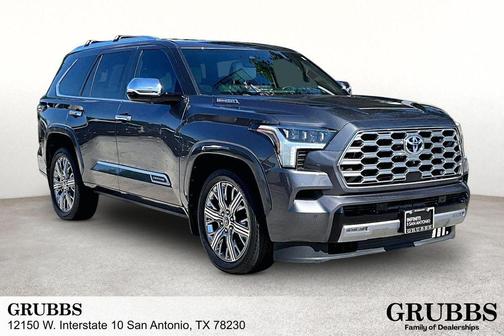 Magnetic Gray Metallic 2024 Toyota Sequoia Capstone