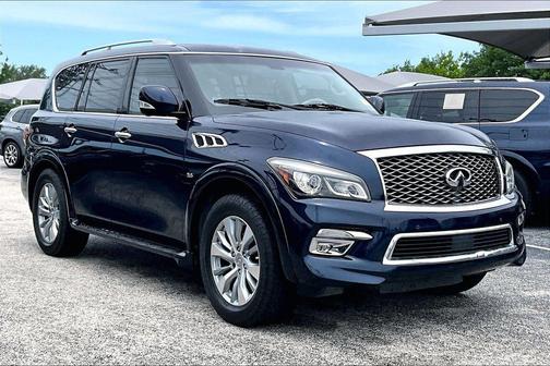 Hermosa Blue 2016 INFINITI QX80 Base