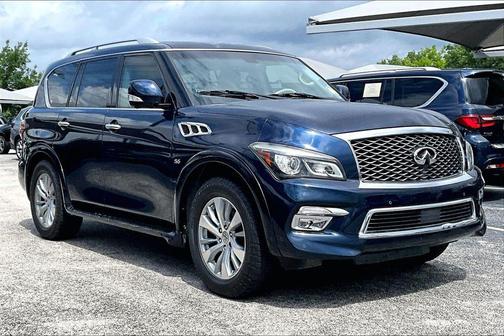 Hermosa Blue 2016 INFINITI QX80 Base