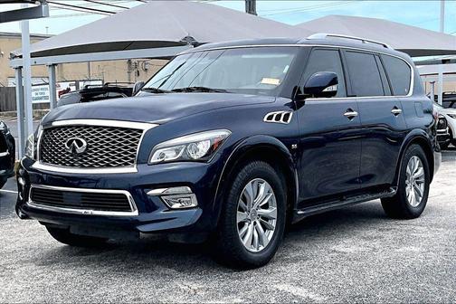 Hermosa Blue 2016 INFINITI QX80 Base
