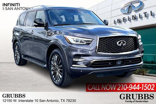 Anthracite Gray 2024 INFINITI QX80 PREMIUM SELECT AWD
