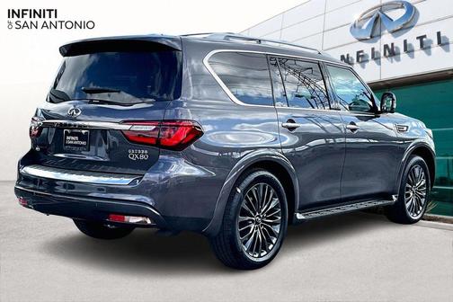 Anthracite Gray 2024 INFINITI QX80 PREMIUM SELECT AWD