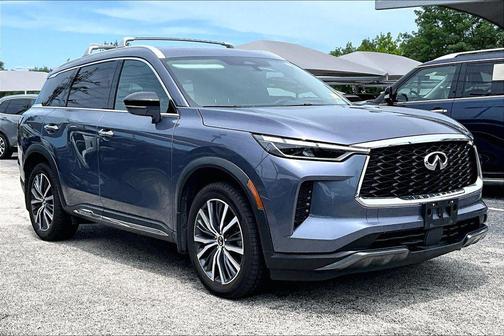 Moonbow Blue 2023 INFINITI QX60 SENSORY