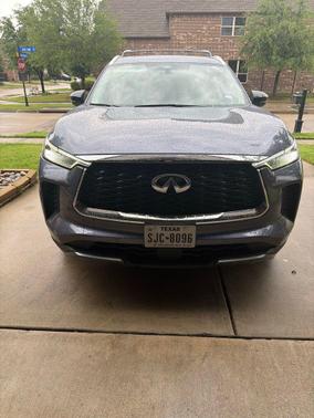 Moonbow Blue 2023 INFINITI QX60 SENSORY
