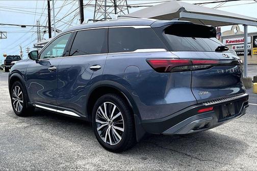 Moonbow Blue 2023 INFINITI QX60 SENSORY