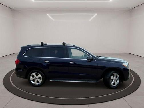 Blue 2017 Mercedes-Benz GLS 450 4MATIC