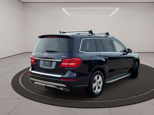 Blue 2017 Mercedes-Benz GLS 450 4MATIC