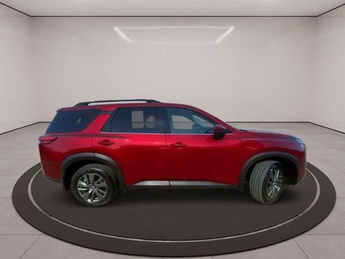 Scarlet Ember Tintcoat 2023 Nissan Pathfinder SV FWD