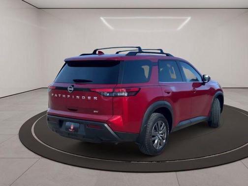 Scarlet Ember Tintcoat 2023 Nissan Pathfinder SV FWD