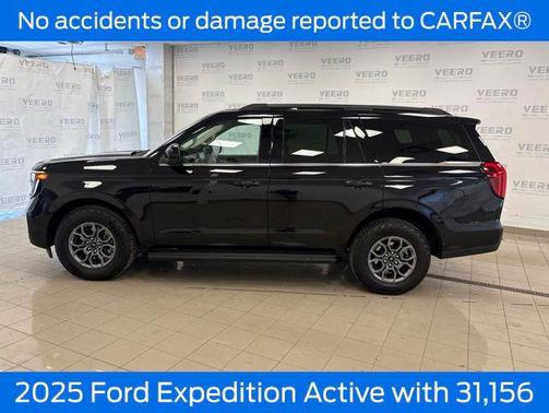 Black Metallic 2025 Ford Expedition Active