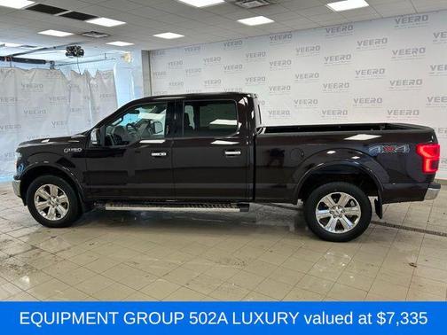 Magma Red Metallic 2018 Ford F-150 Lariat