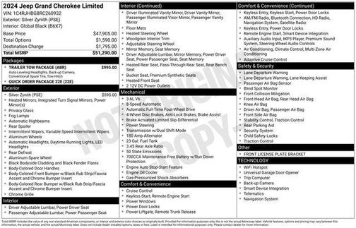 2024 Jeep Grand Cherokee Limited