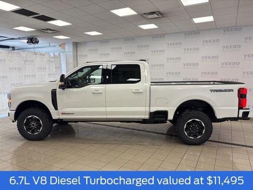 Star White Metallic Tri-Coat 2026 Ford F-350 Platinum