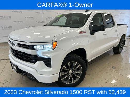 Summit White 2023 Chevrolet Silverado 1500 RST