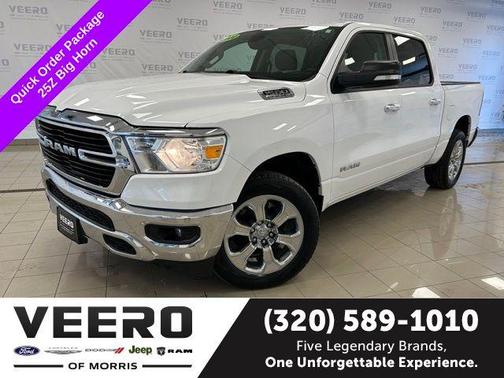 Bright White Clearcoat 2020 RAM 1500 Big Horn/Lone Star