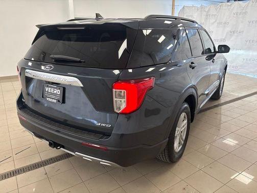 Stone Blue Metallic 2023 Ford Explorer XLT