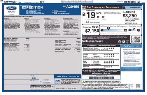 Magnetic Metallic 2021 Ford Expedition XLT