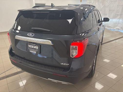 Blue Metallic 2023 Ford Explorer XLT