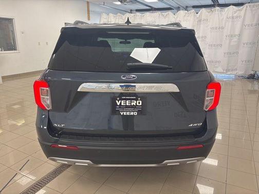 Blue Metallic 2023 Ford Explorer XLT