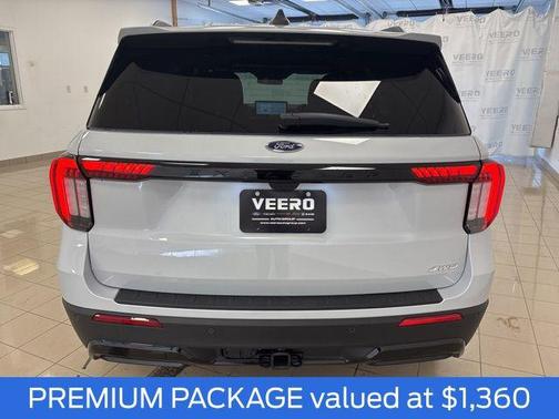 Space White Metallic 2026 Ford Explorer ST-Line