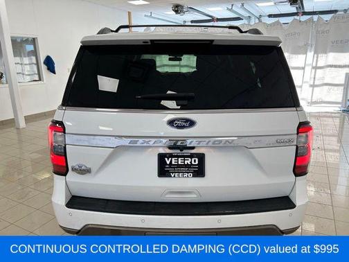 Star White Metallic Tri-Coat 2021 Ford Expedition Max King Ranch