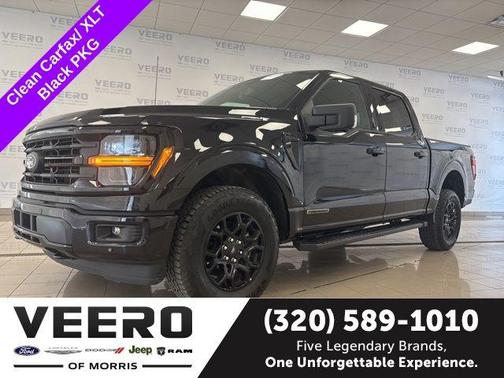 Agate Black Metallic 2024 Ford F-150 XLT