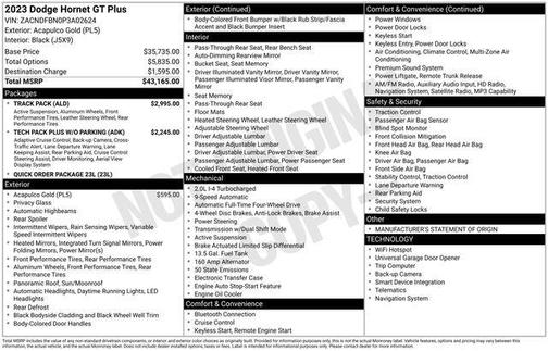 2023 Dodge Hornet GT Plus AWD