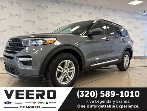 Carbonized Gray Metallic 2023 Ford Explorer XLT