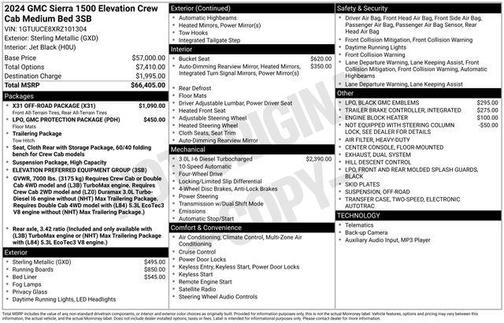 2024 GMC Sierra 1500 Elevation