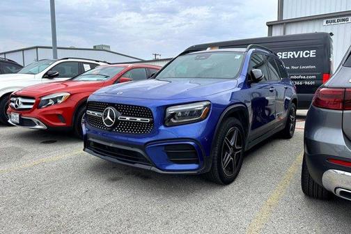 Blue 2025 Mercedes-Benz GLB 250 Base