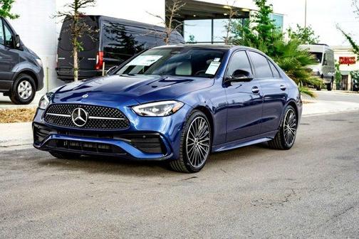 Blue 2026 Mercedes-Benz C-Class C 300