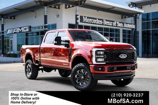 Rapid Red Metallic Tinted Clearcoat 2024 Ford F-250 Lariat