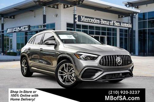 Gray 2026 Mercedes-Benz AMG GLA 35 Base