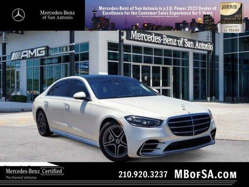 2022 Mercedes-Benz S-Class S 580 4MATIC