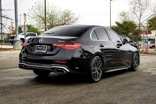 Black 2026 Mercedes-Benz C-Class C 300 4MATIC