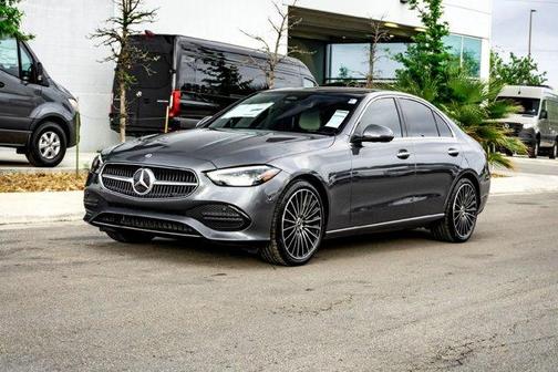 Gray 2026 Mercedes-Benz C-Class C 300