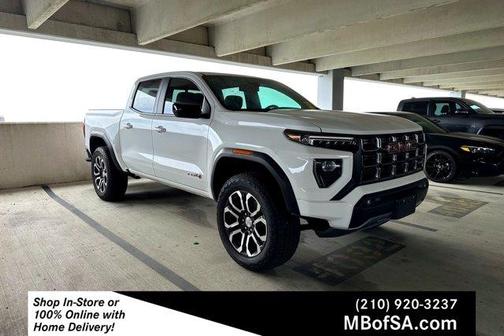 Summit White 2024 GMC Canyon AT4