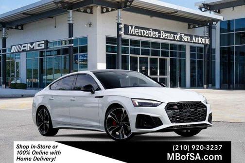 Glacier White Metallic 2024 Audi S5 3.0T Premium