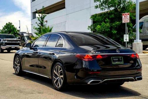 Black 2025 Mercedes-Benz E-Class E 350